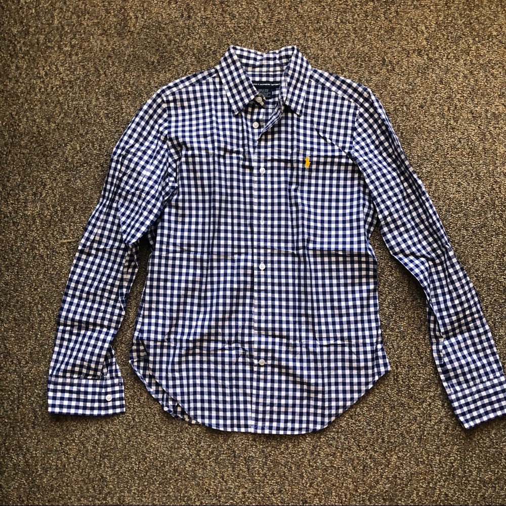 Ralph Lauren gingham button down